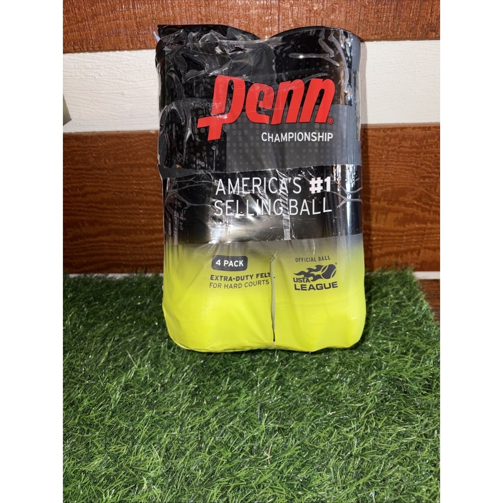 Penn Championship Tennis Balls – EXTRA DUTY FELT – 4 cans / 12 balls